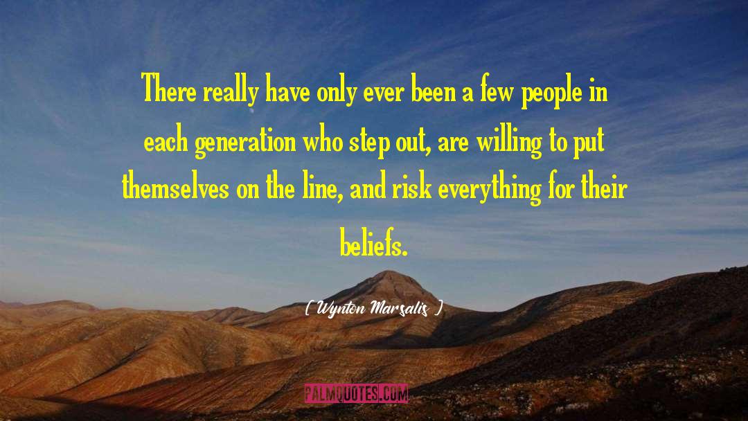 Beliefs In Yourself quotes by Wynton Marsalis