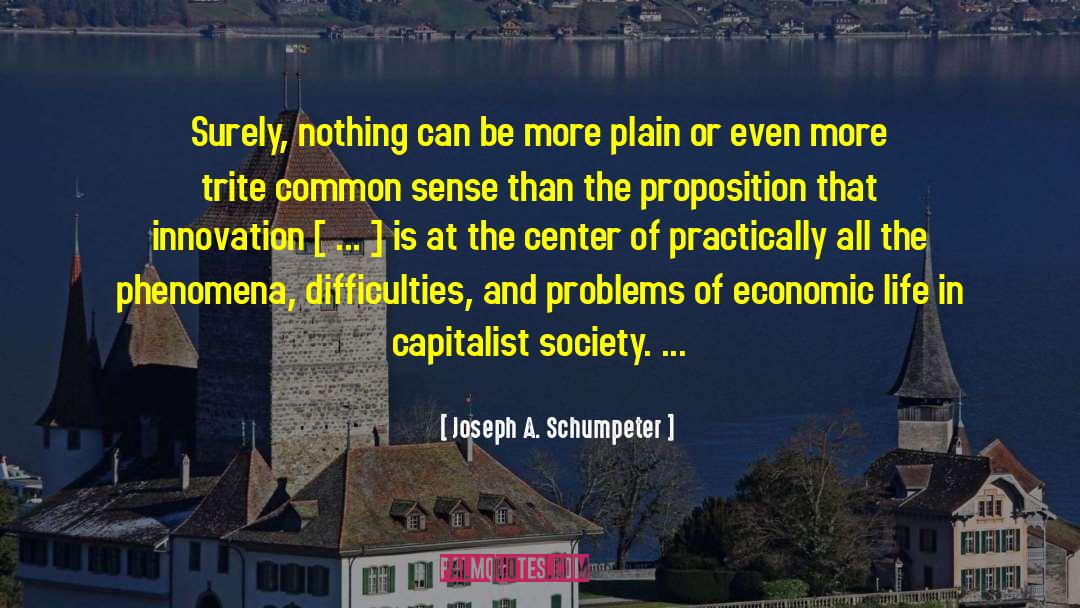 Beliefs Of The Society quotes by Joseph A. Schumpeter