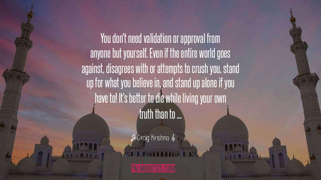 Beliefs quotes by Craig Krishna