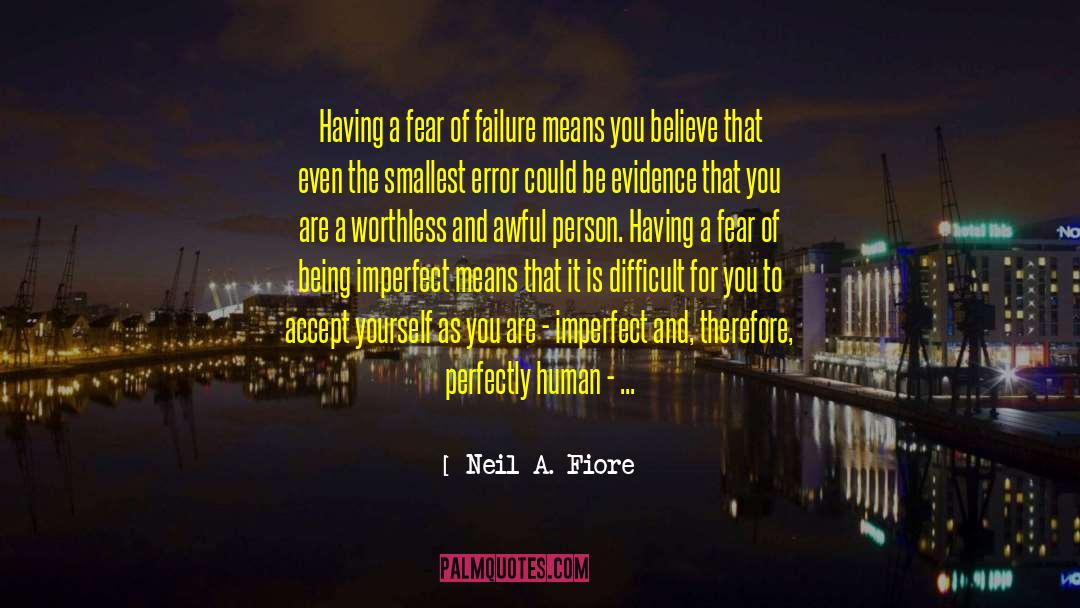 Believe Achieve quotes by Neil A. Fiore