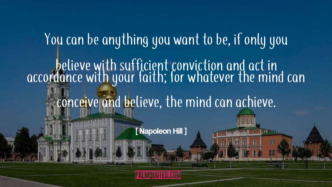 Believe And Achieve quotes by Napoleon Hill