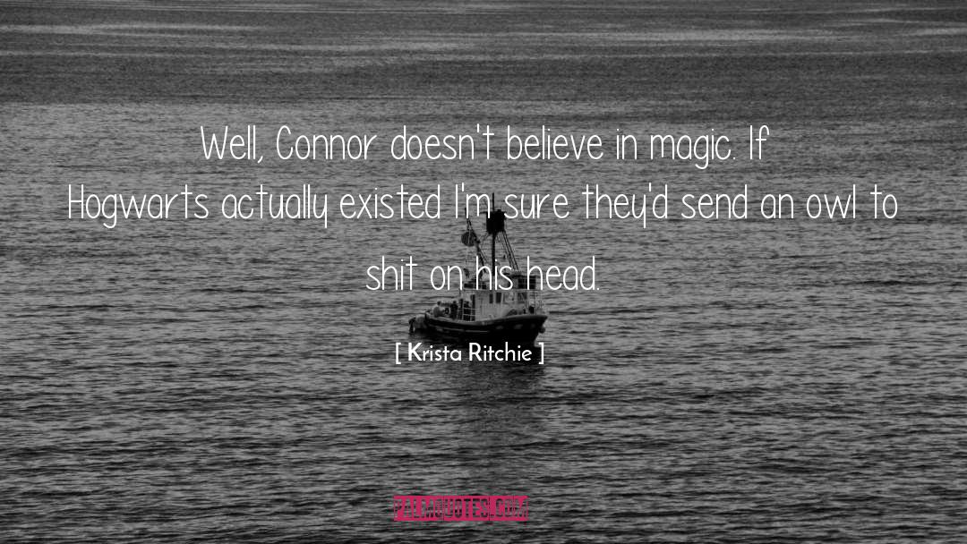 Believe In Magic quotes by Krista Ritchie