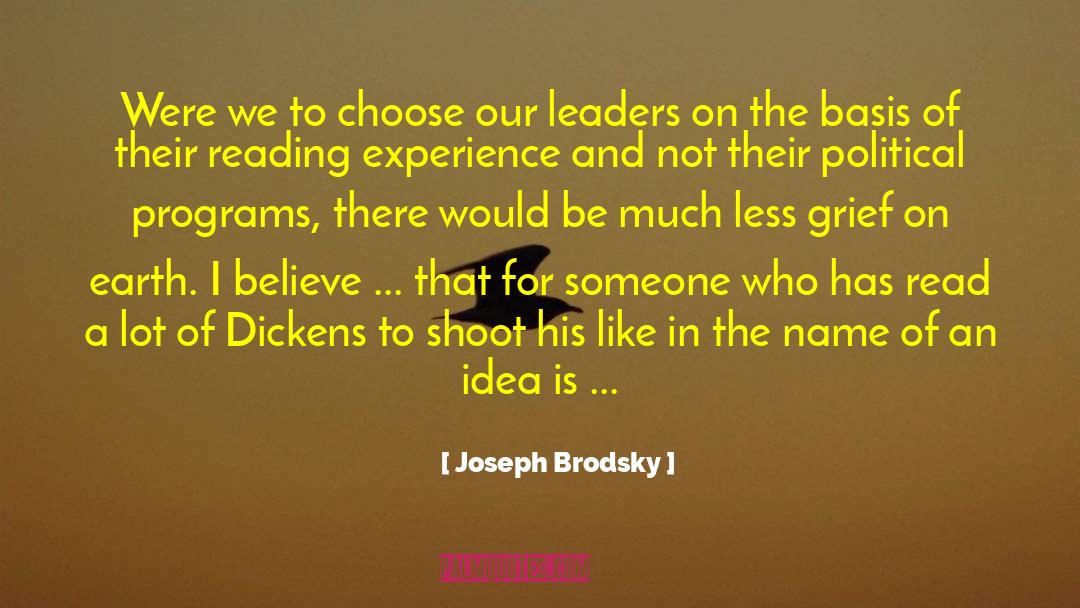 Believe In Miracle quotes by Joseph Brodsky