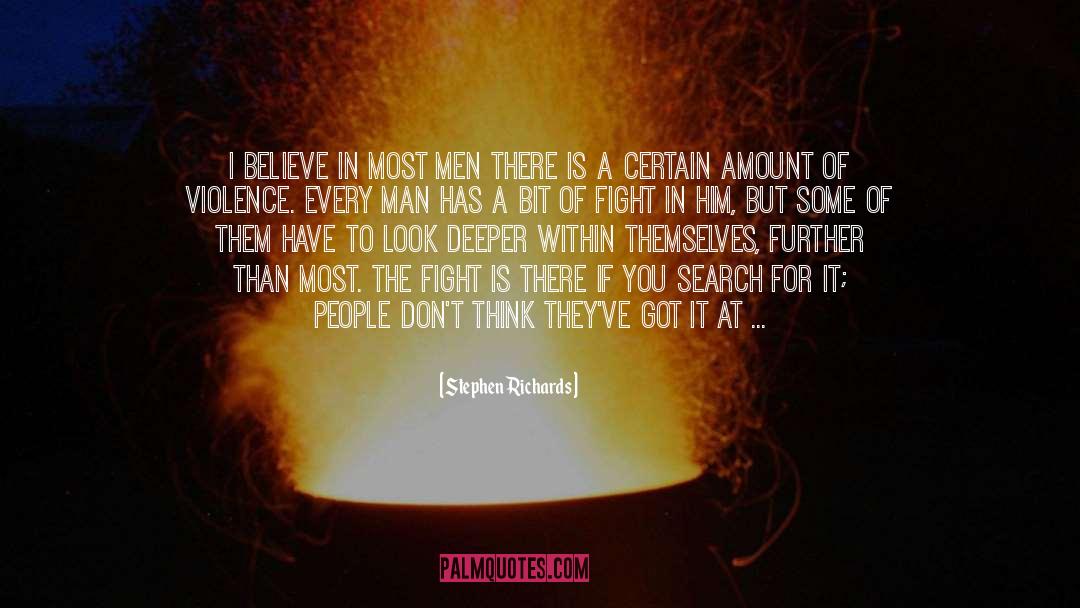 Believe In quotes by Stephen Richards