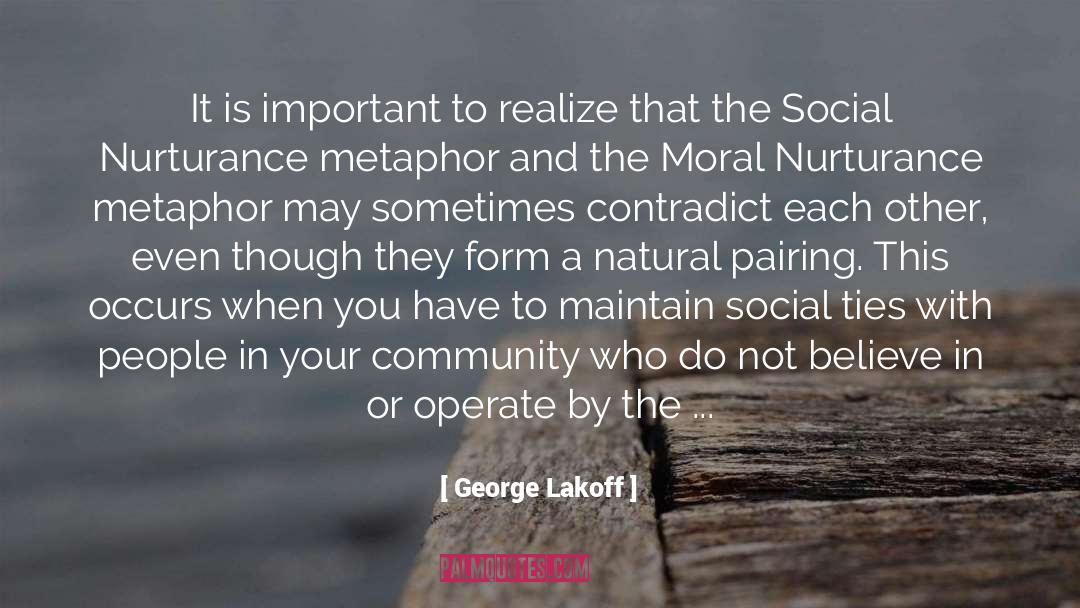 Believe In Your Self quotes by George Lakoff