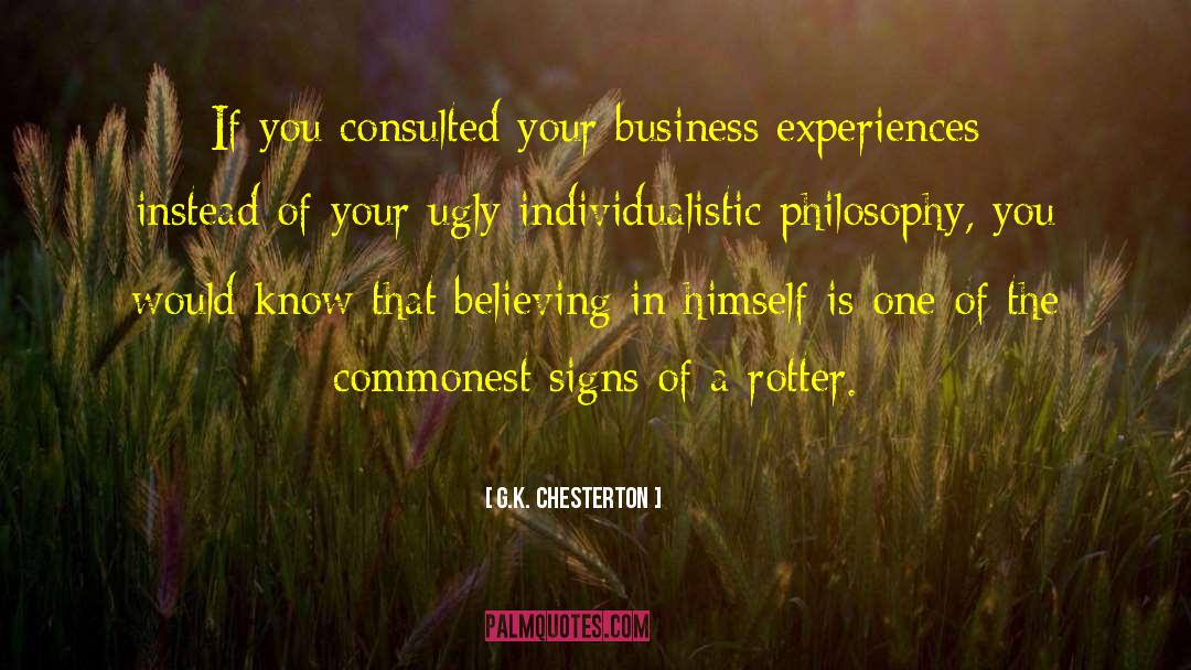 Believe In Your Self quotes by G.K. Chesterton