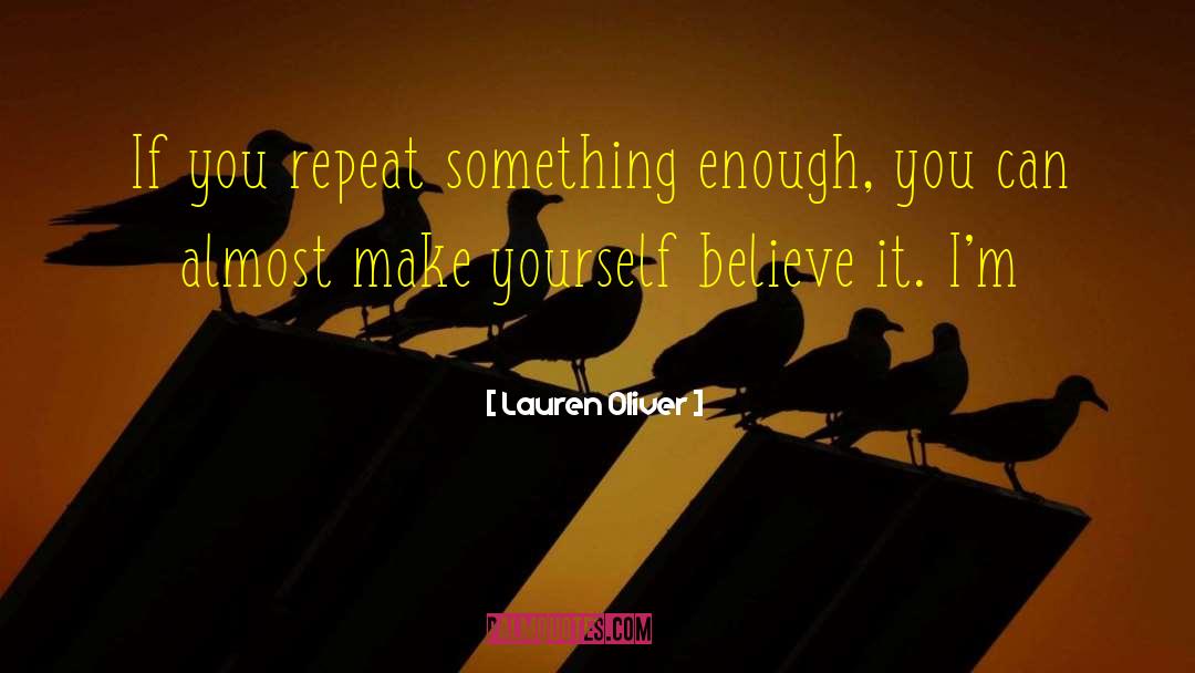 Believe You Can Succeed quotes by Lauren Oliver