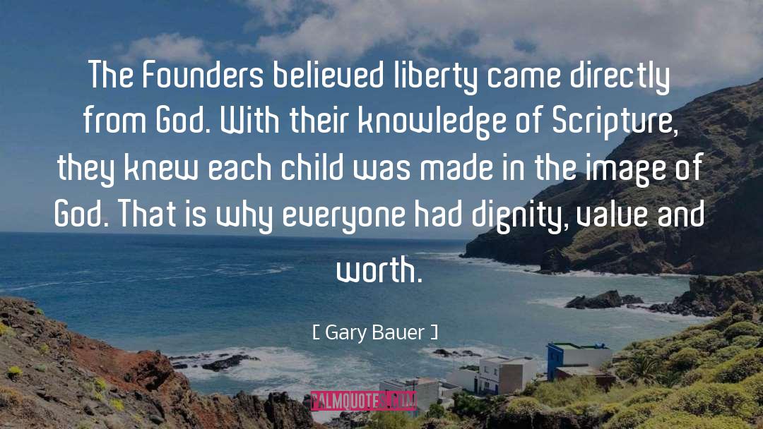 Believed quotes by Gary Bauer