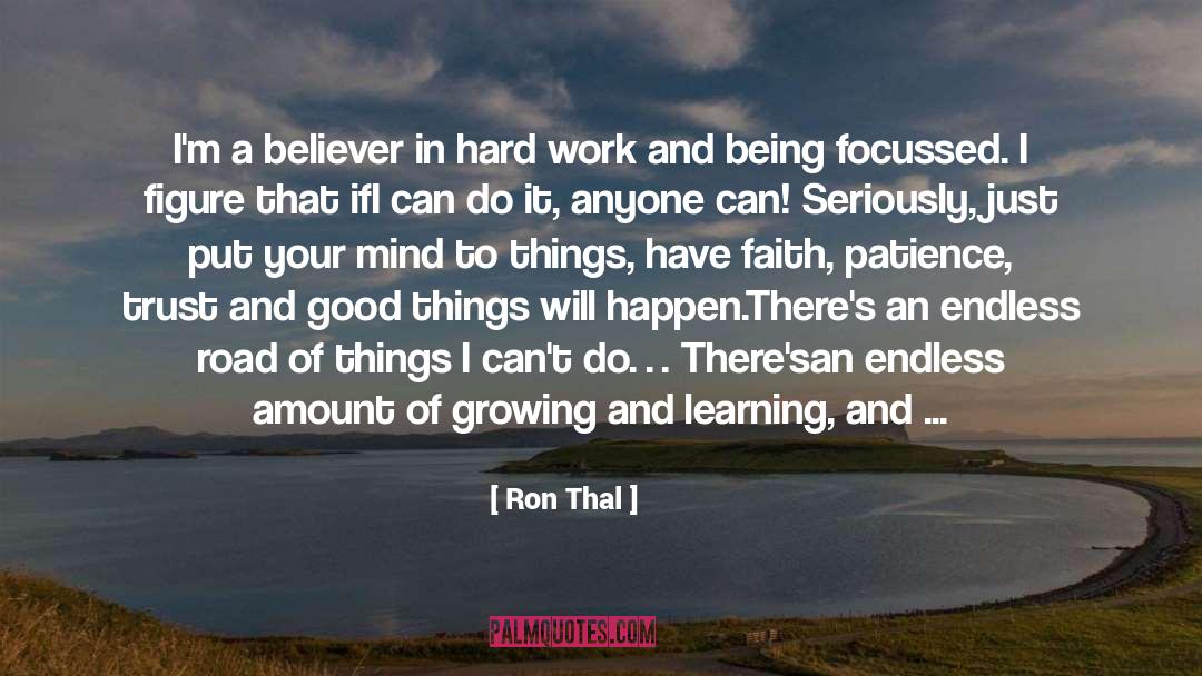 Believer Magazine quotes by Ron Thal