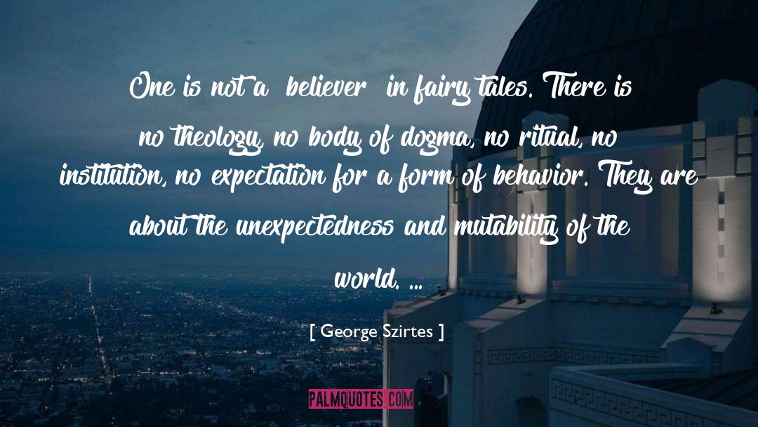 Believer quotes by George Szirtes