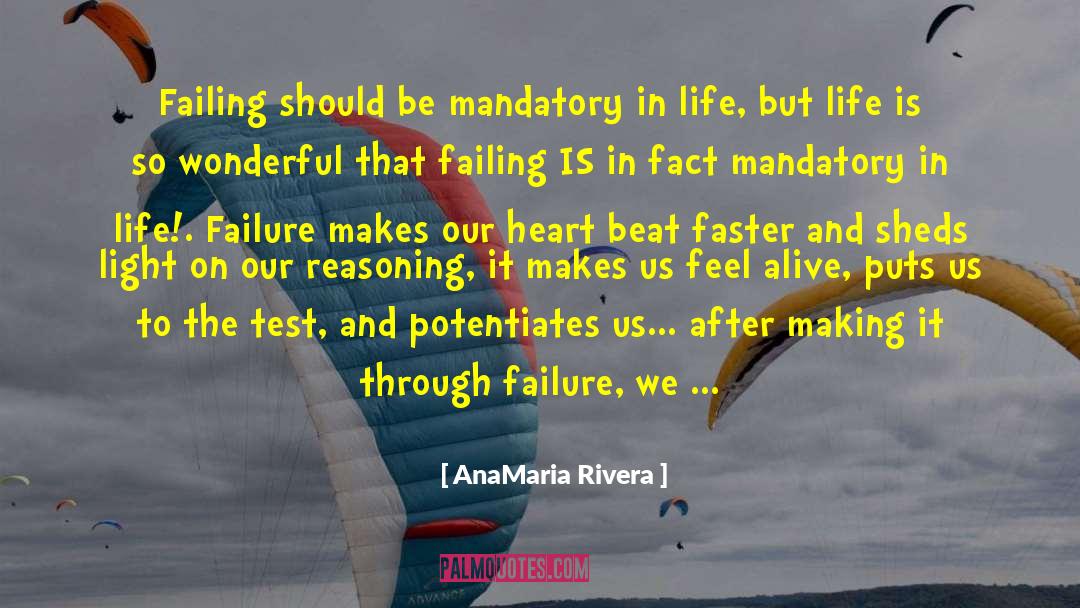Believer Test quotes by AnaMaria Rivera