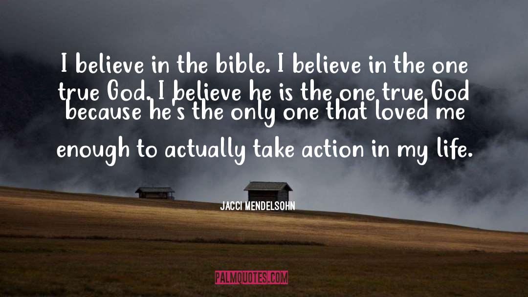 Believers In God quotes by Jacci Mendelsohn