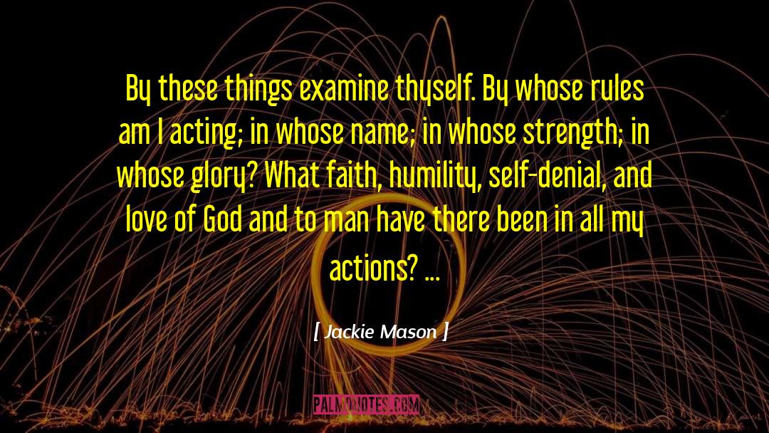 Believing In Faith quotes by Jackie Mason