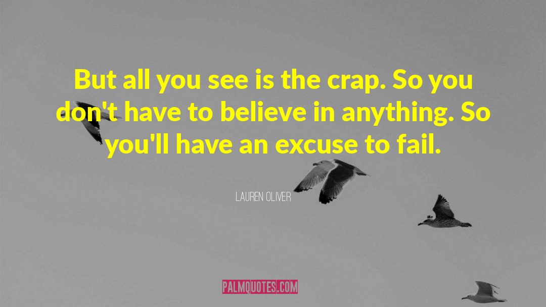 Believing In Miracles quotes by Lauren Oliver