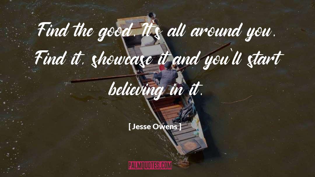 Believing In Others quotes by Jesse Owens