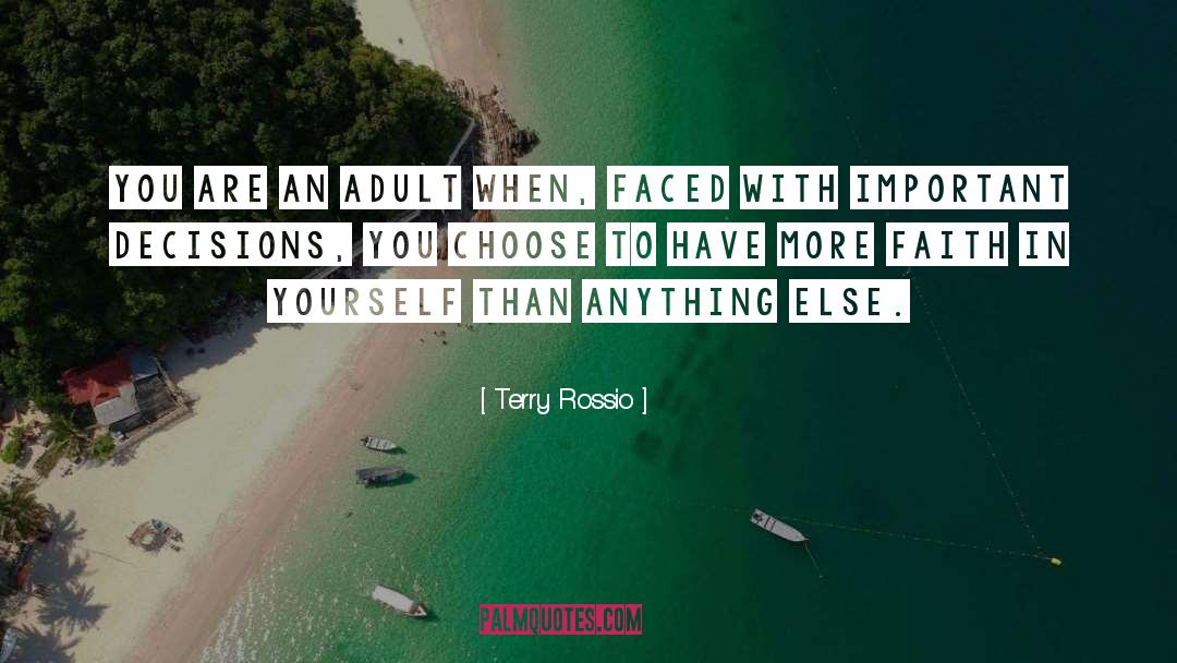 Believing In Yourself quotes by Terry Rossio