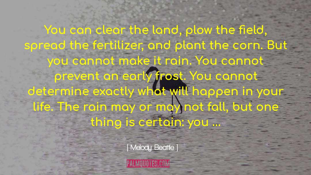 Believing It Will Happen quotes by Melody Beattie