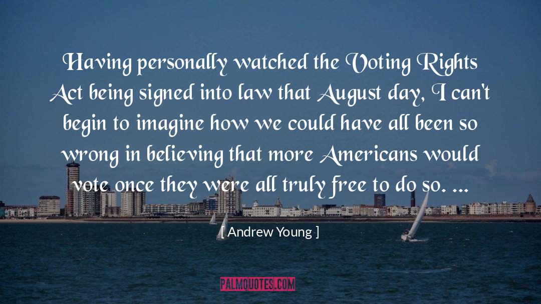 Believing quotes by Andrew Young