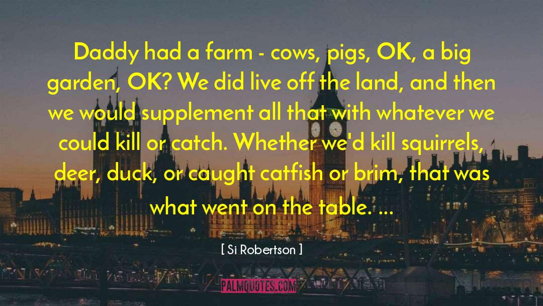 Beliveau Farm quotes by Si Robertson