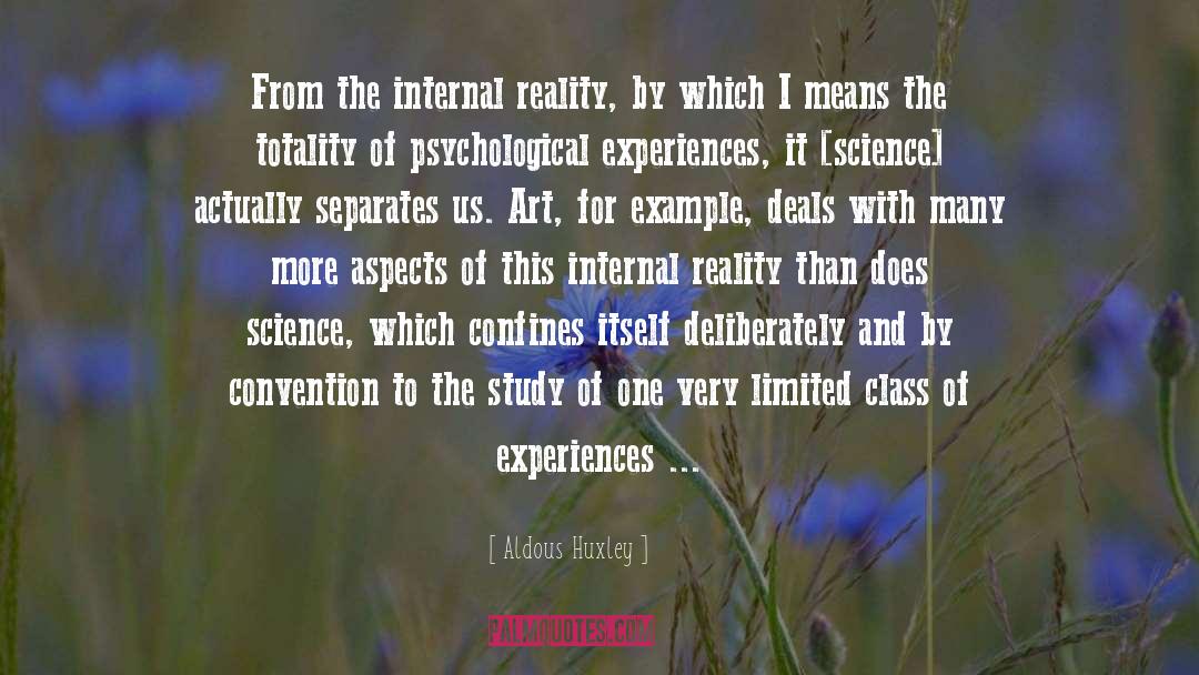 Belizaire Psychological quotes by Aldous Huxley