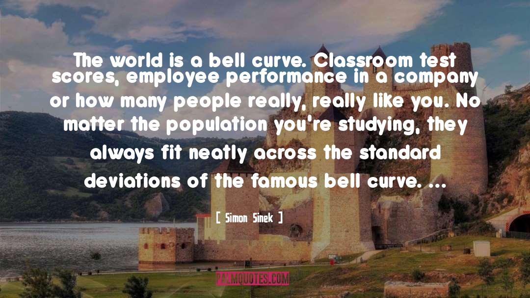 Bell Curve quotes by Simon Sinek