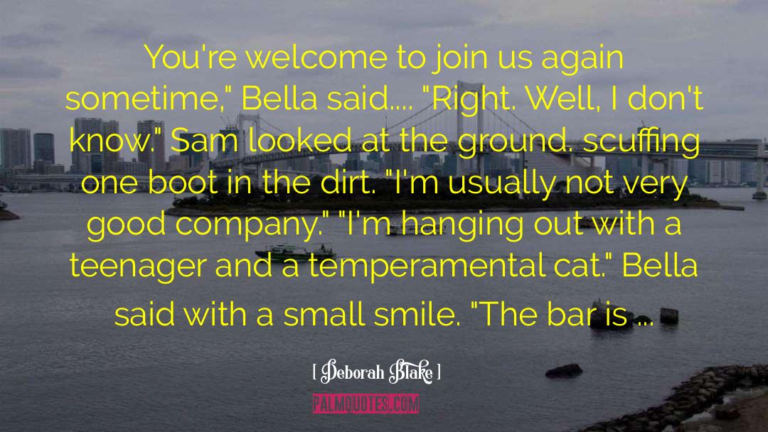 Bella quotes by Deborah Blake