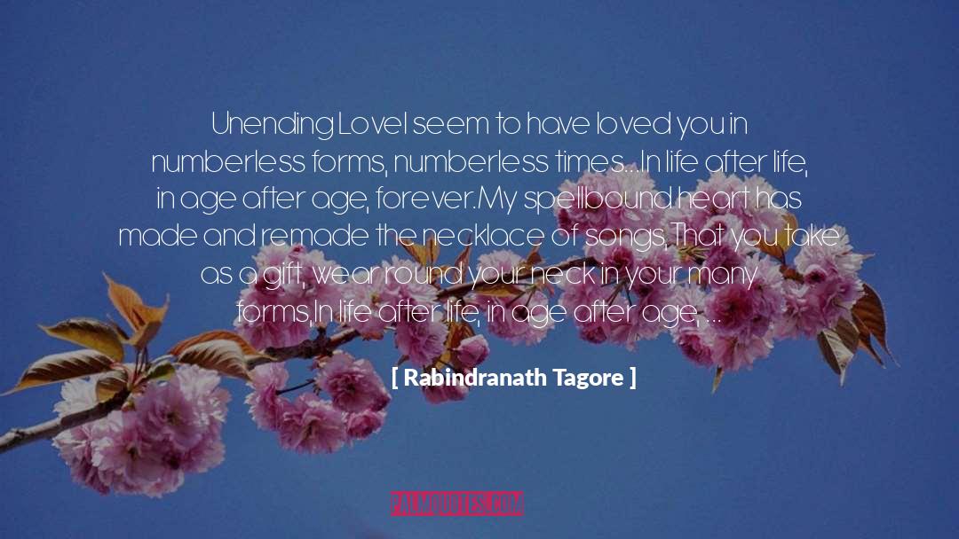 Bellatrixs Necklace quotes by Rabindranath Tagore