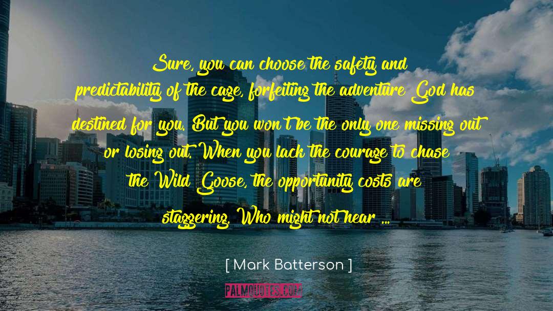 Belle Goose quotes by Mark Batterson