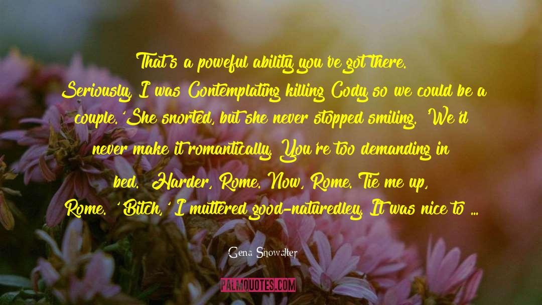 Belle quotes by Gena Showalter