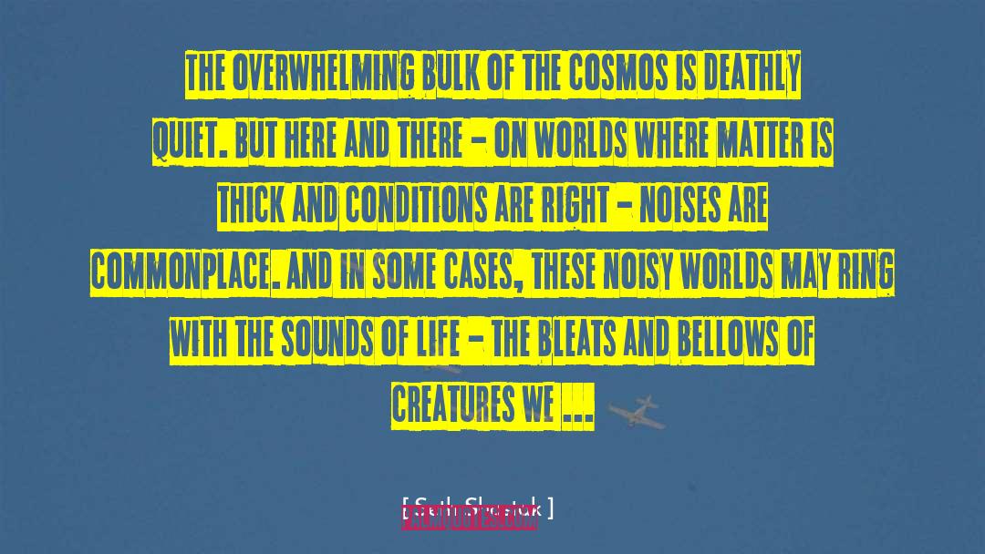 Bellows quotes by Seth Shostak