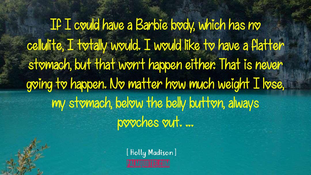 Belly Bloat quotes by Holly Madison