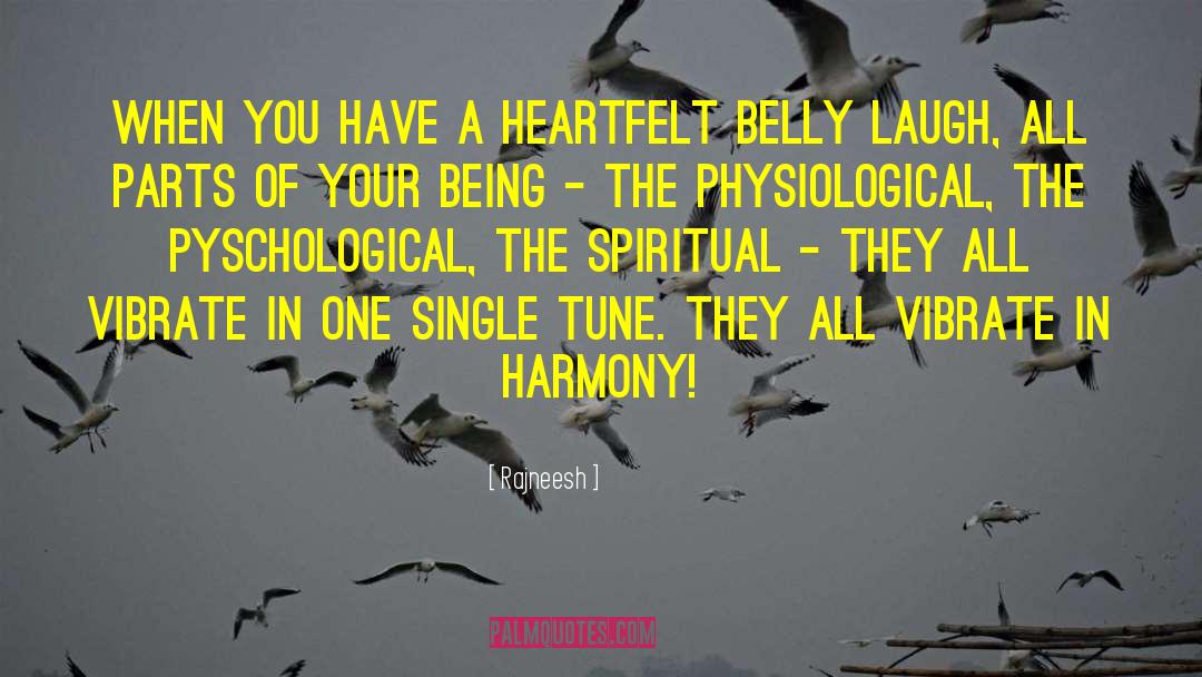 Belly Laughs quotes by Rajneesh