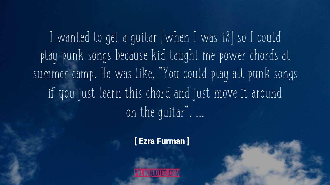 Bellyache Chords quotes by Ezra Furman