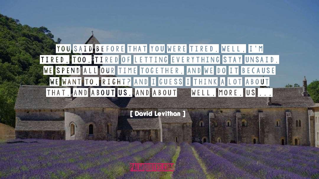 Belonging quotes by David Levithan