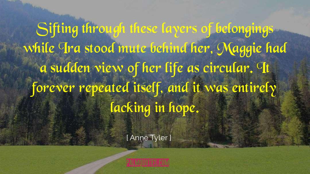 Belongings quotes by Anne Tyler
