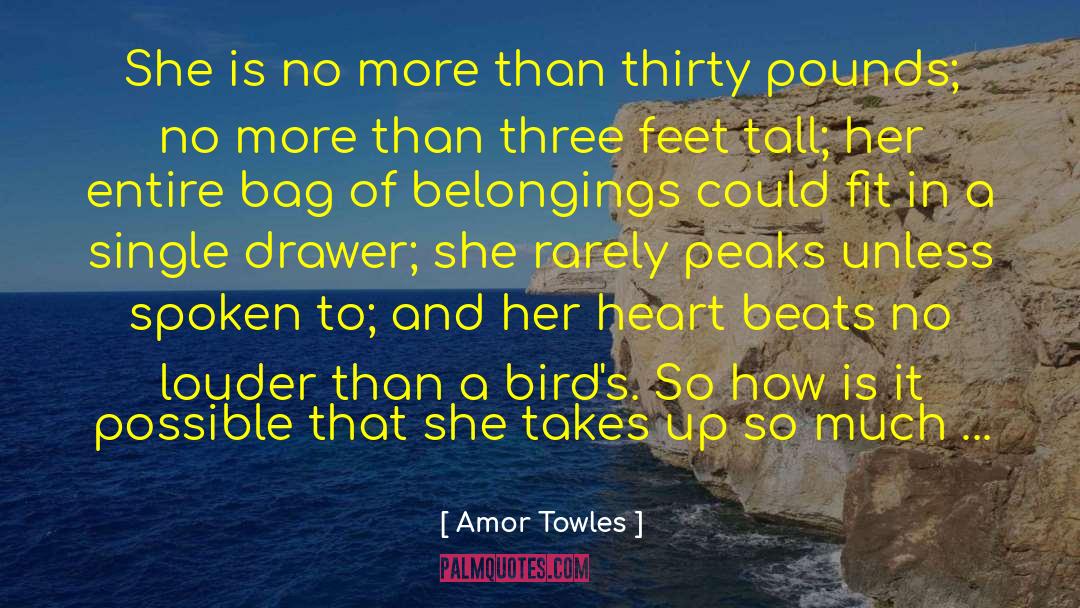Belongings quotes by Amor Towles