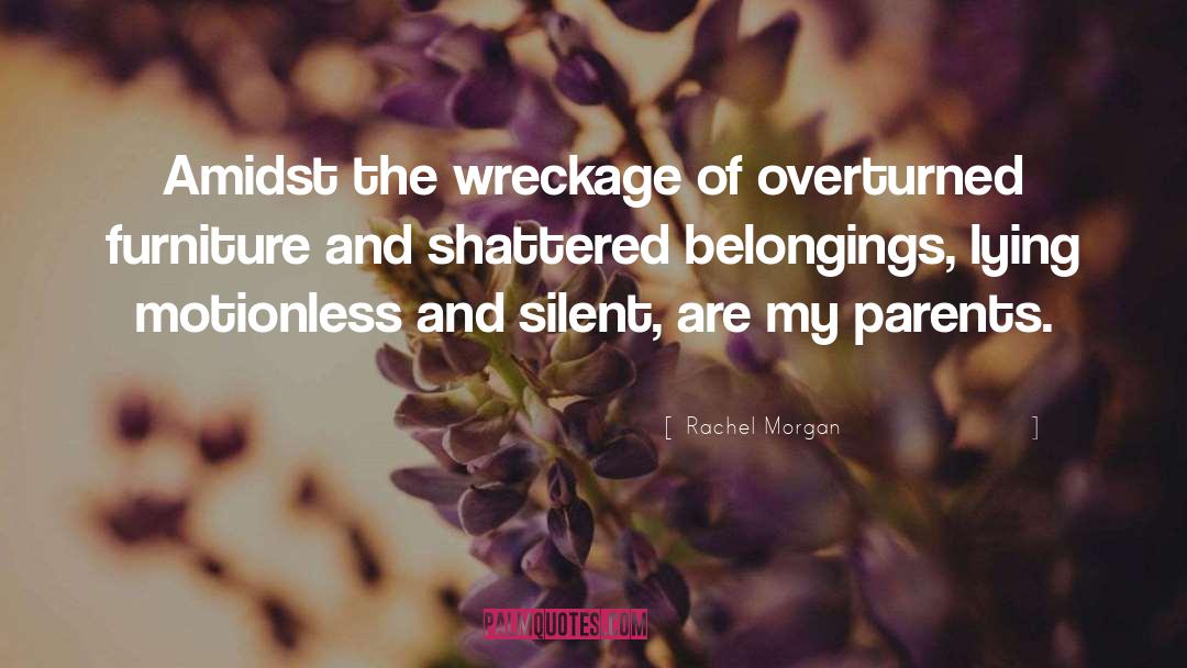 Belongings quotes by Rachel Morgan