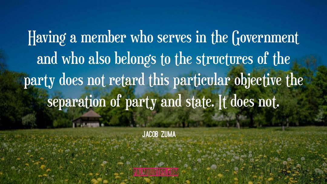 Belongs quotes by Jacob Zuma