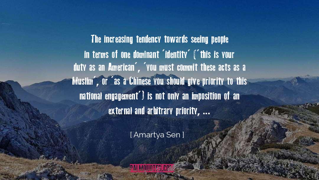 Belongs quotes by Amartya Sen