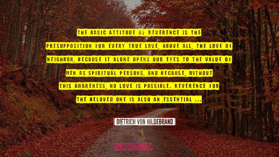 Beloved Country quotes by Dietrich Von Hildebrand