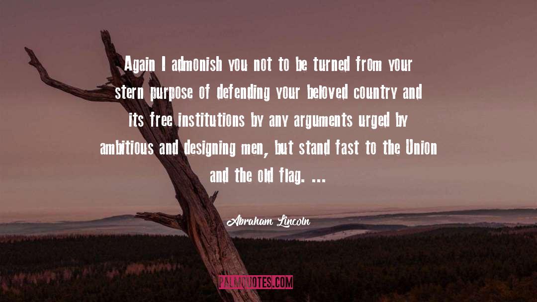 Beloved Country quotes by Abraham Lincoln
