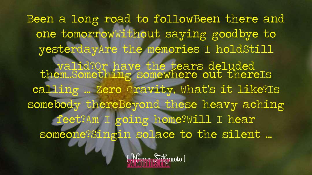Below Zero quotes by Maaya Sakamoto