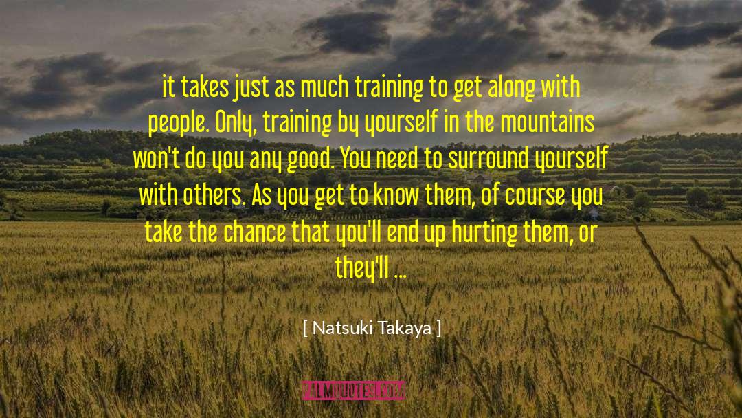 Belt Adjustments quotes by Natsuki Takaya