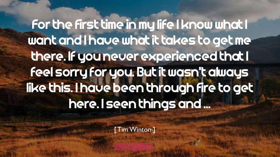 Ben And Tim quotes by Tim Winton