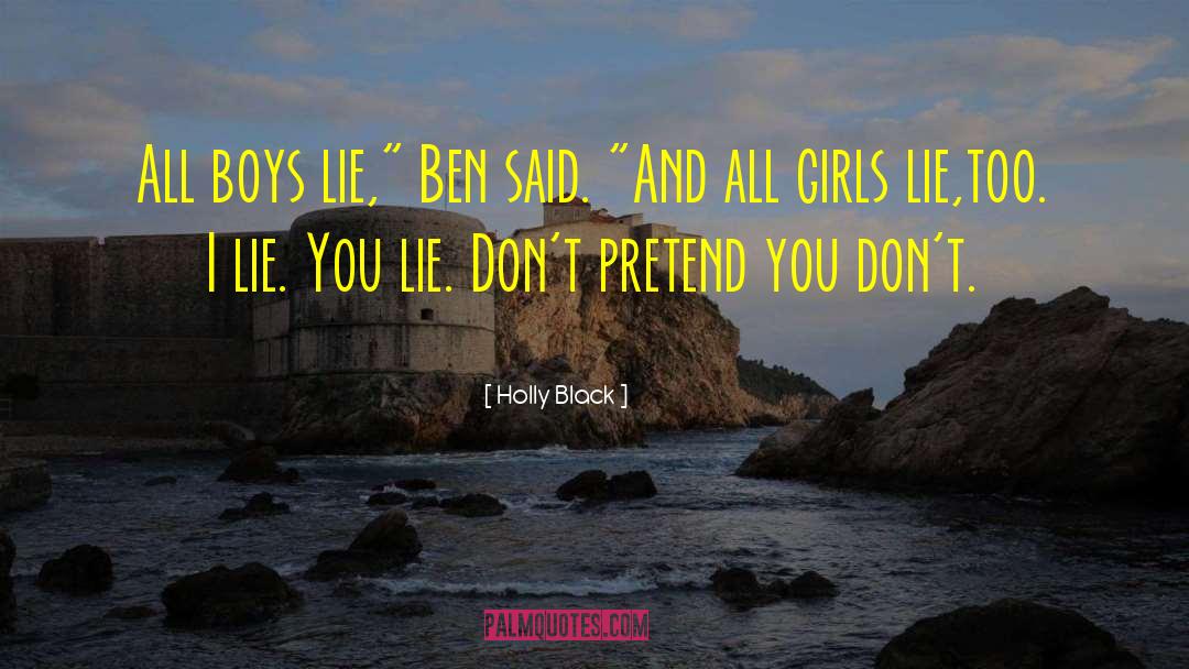 Ben And Tory quotes by Holly Black