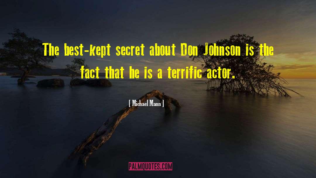 Ben Johnson Actor quotes by Michael Mann