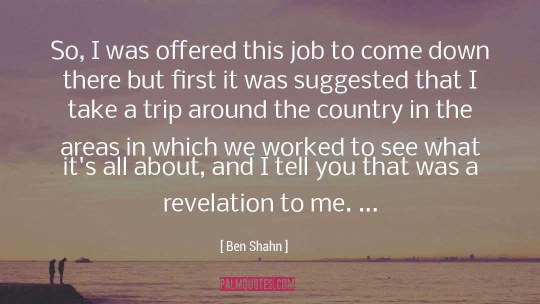 Ben Parish quotes by Ben Shahn