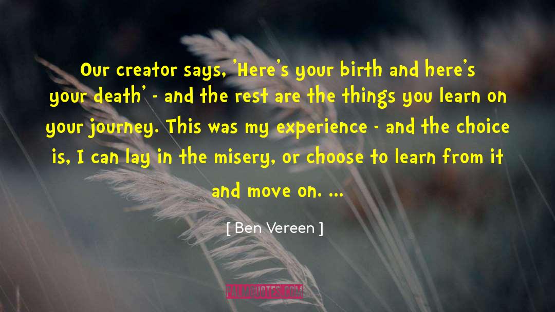 Ben Stahl quotes by Ben Vereen