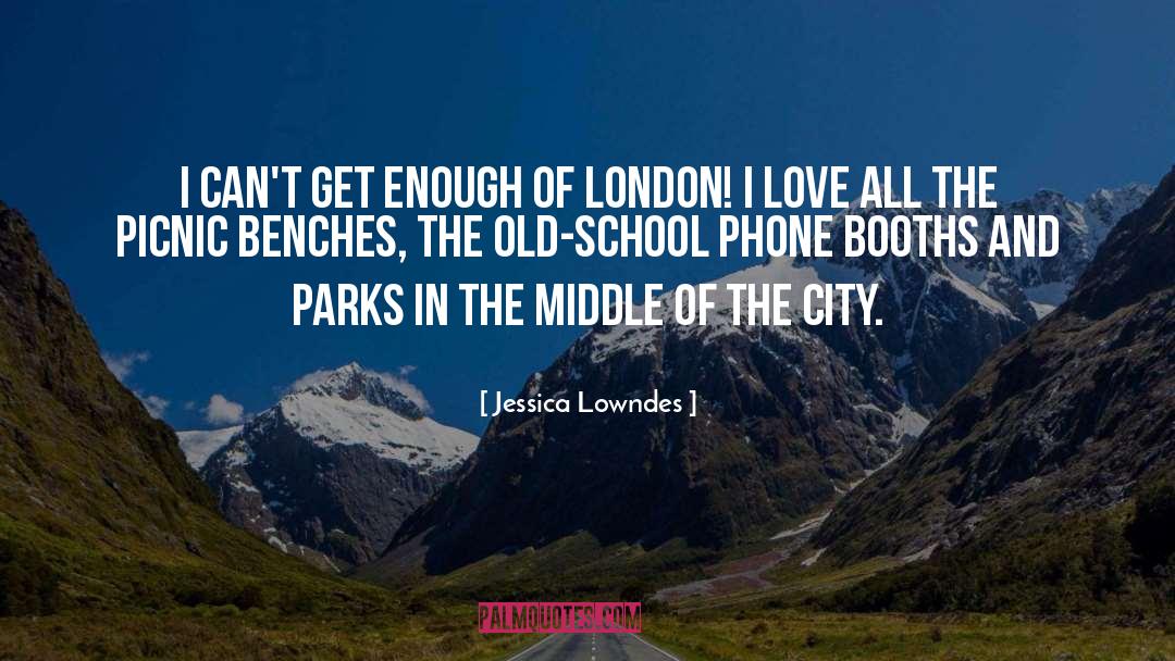Benches quotes by Jessica Lowndes