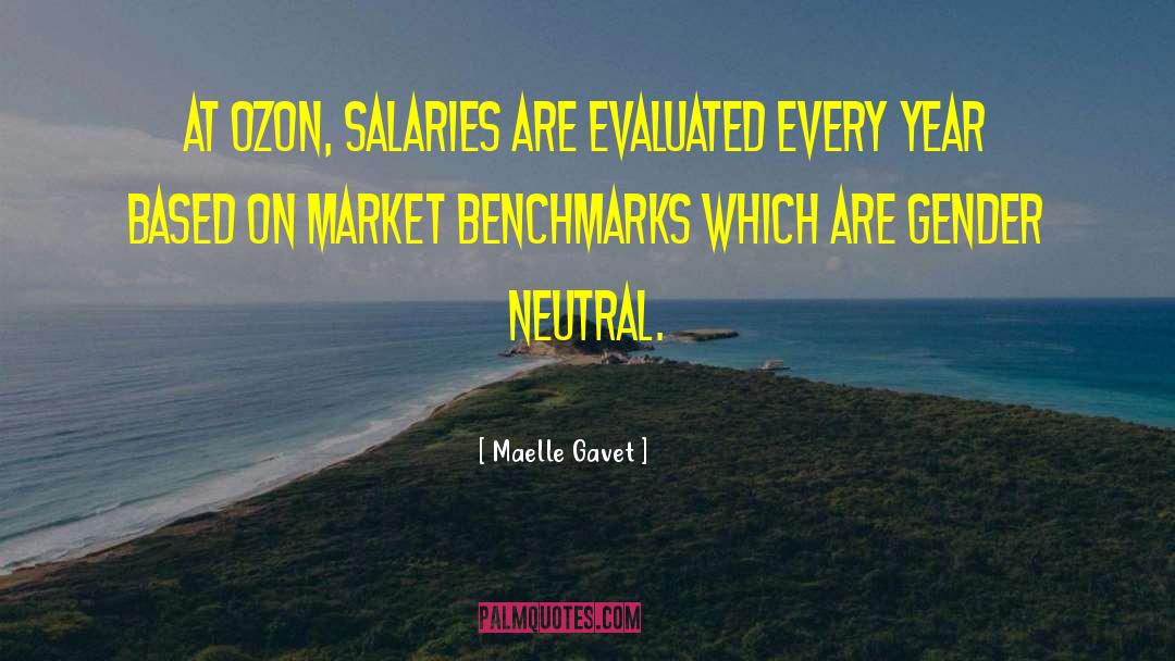 Benchmarks quotes by Maelle Gavet